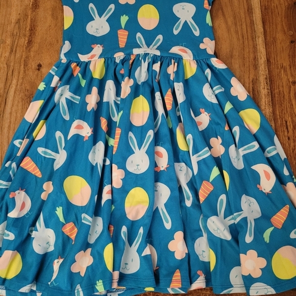 2/$30 NWT Girls 7 Easter Bunny Spring Dress - Picture 15 of 16